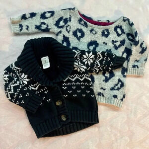 2 cute baby sweaters